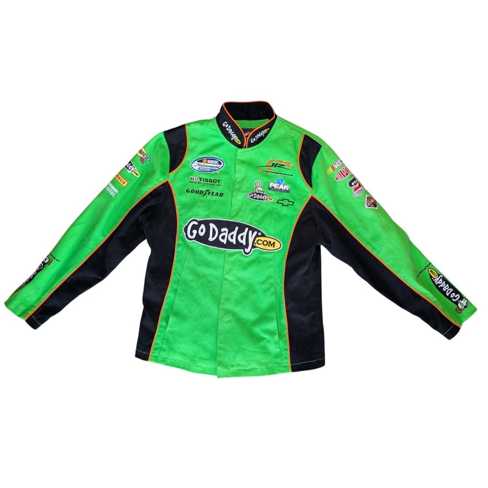 Danica Patrick #7 Go Daddy Racing Jacket NASCAR Authentics Size Large